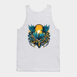 Hardcore Break Free Design Tank Top